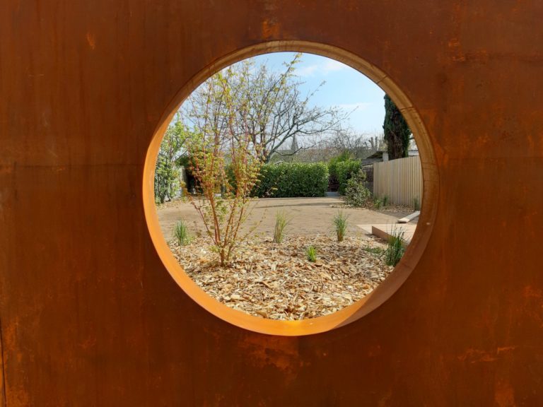 Clôture CORTEN Bénodet