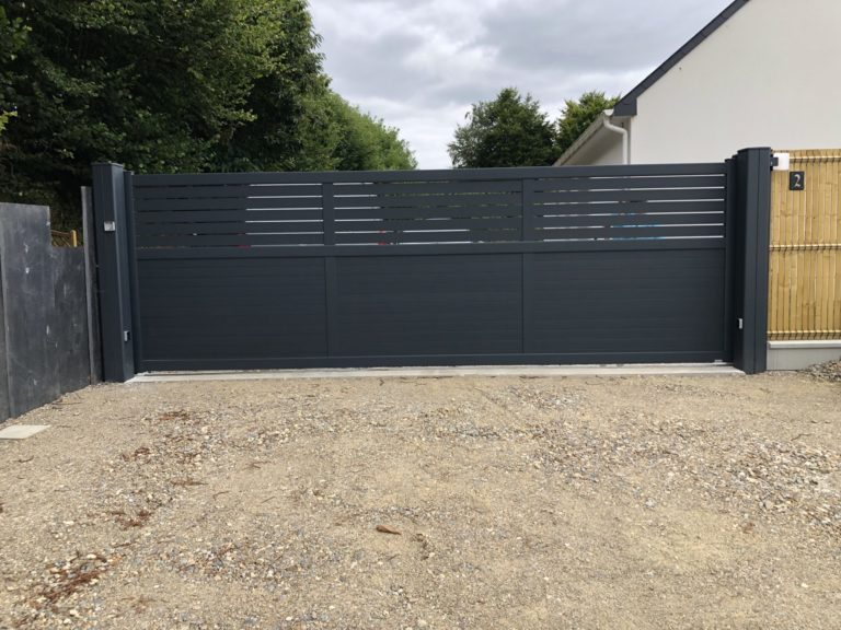 Portail DIAOULED Rosporden - Portails & portillons - Quimper Brest