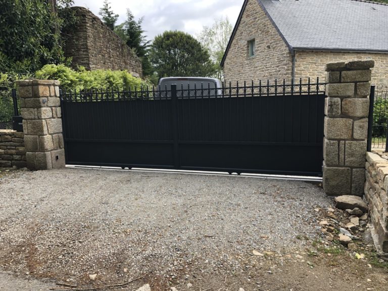 Portail PONT AVEN melgven - Portails & portillons - Quimper Brest