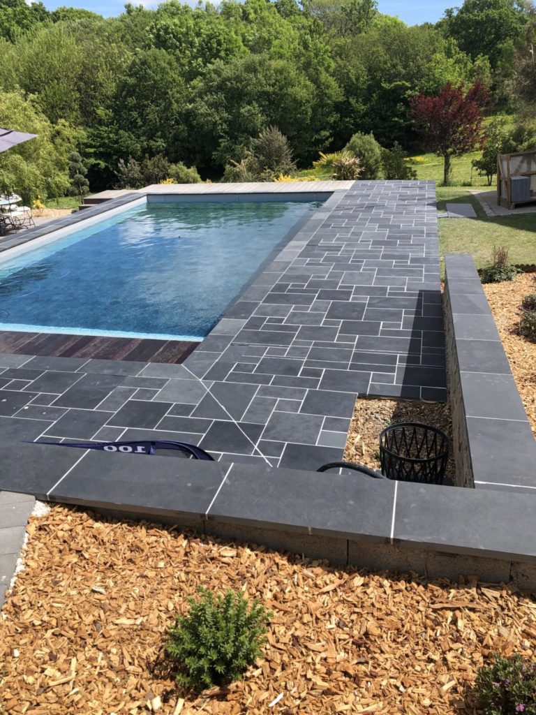 dallage pierre Fouenant - Terrasses - Quimper Brest